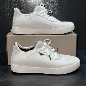 Vessi Weekend Sneaker Womens Size 7 Waterproof Shoes Marble White Spring EUC